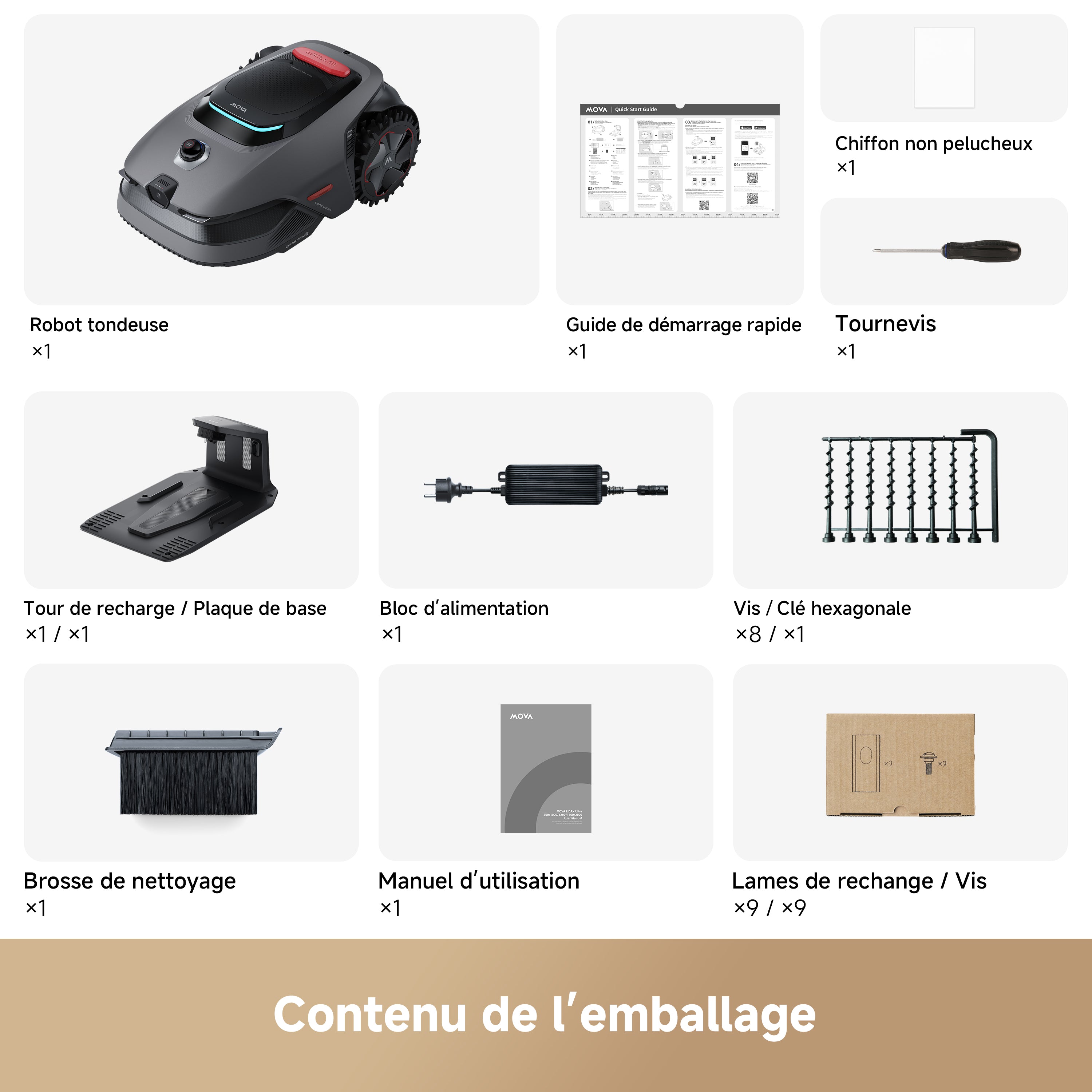 MOVA LiDAX Ultra 1600 Robot Tondeuse sans Fil périphérique avec 4G, Recommandé 1600 m², Cartographie IA & LiDAR 3D 360° sans RTK, Coupe Bordures 5 cm, Sécurité Animaux, Toutes Terrains, Tonte en U