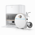 MOVA V70 Ultra Complete Robot Vacuum, double extension MaxiReachX (brosse + serpillière), 42 000 Pa, 15 N & 300 tr/min, franchissement 9 cm, bac à poussière EcoCyclon